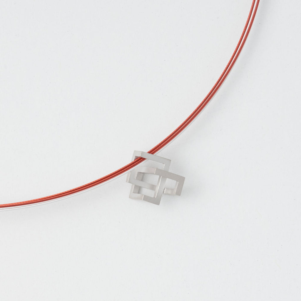 By-Pass[バイーパス]　シルバーペンダント　モダンデザイン　MENTOSEN　メントセン プロダクトデザイン