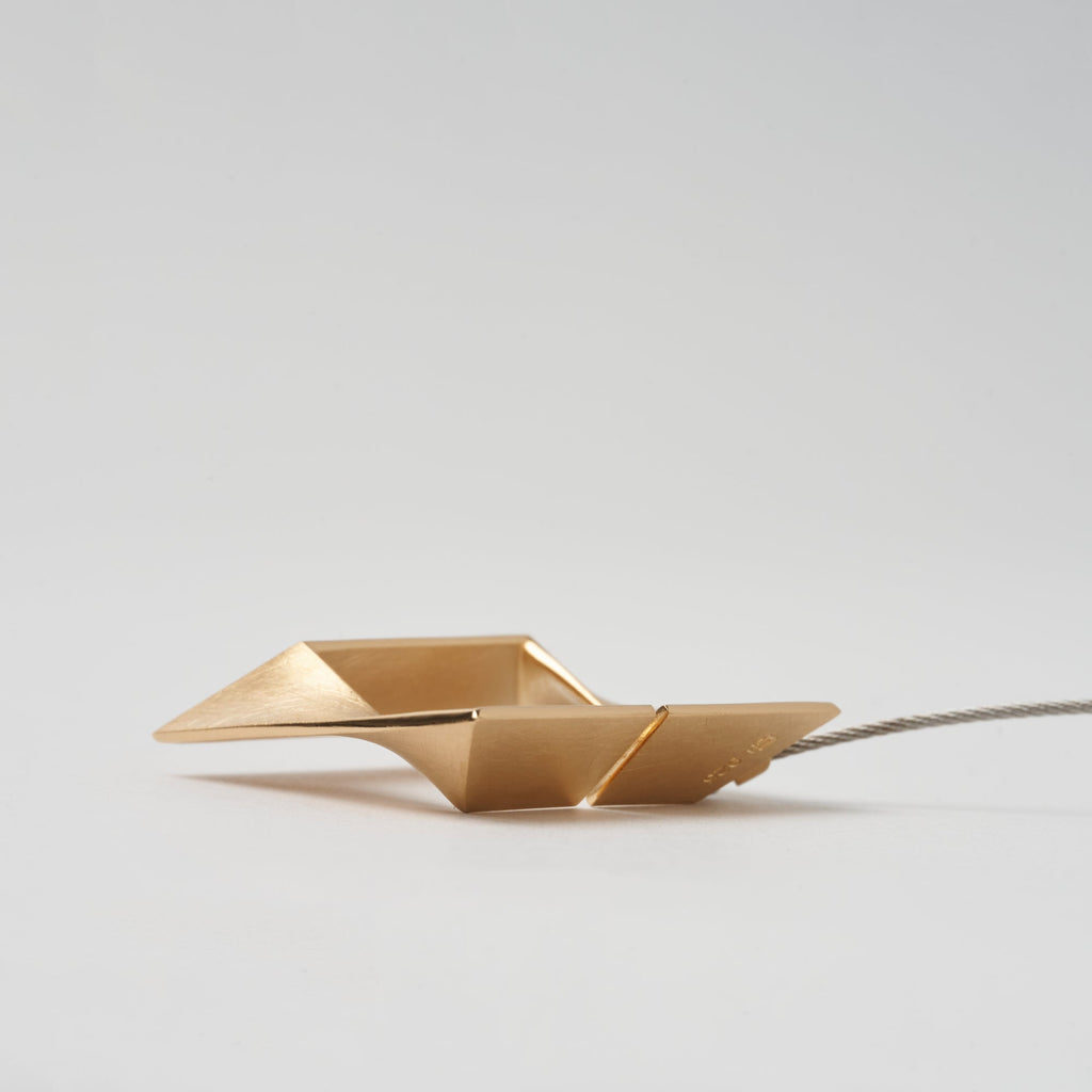 Log[ログ] Ζゼータ シルバー925 ペンダント　2つの同じかたちが、つながるペンダント