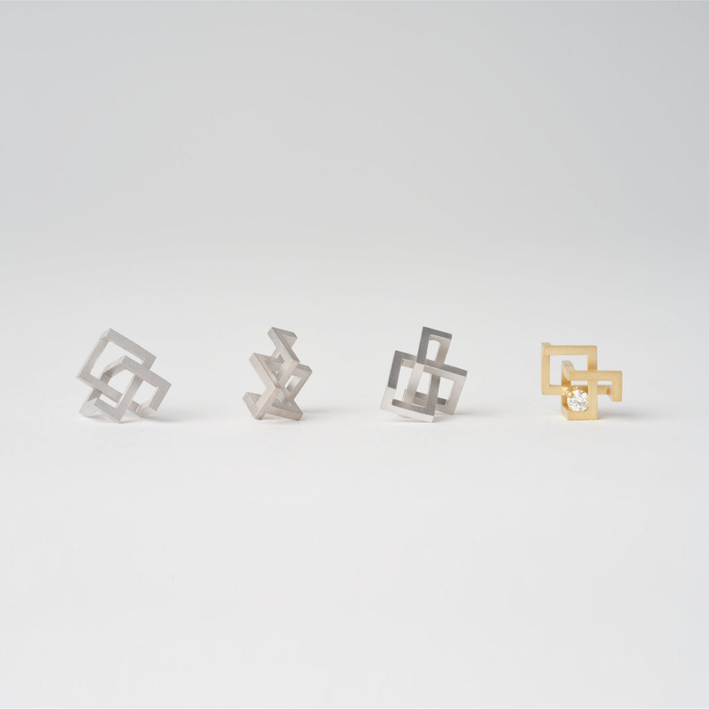 By-Pass[バイーパス] ペンダント シルバー925 K18YGダイヤモンド MENTOSEN