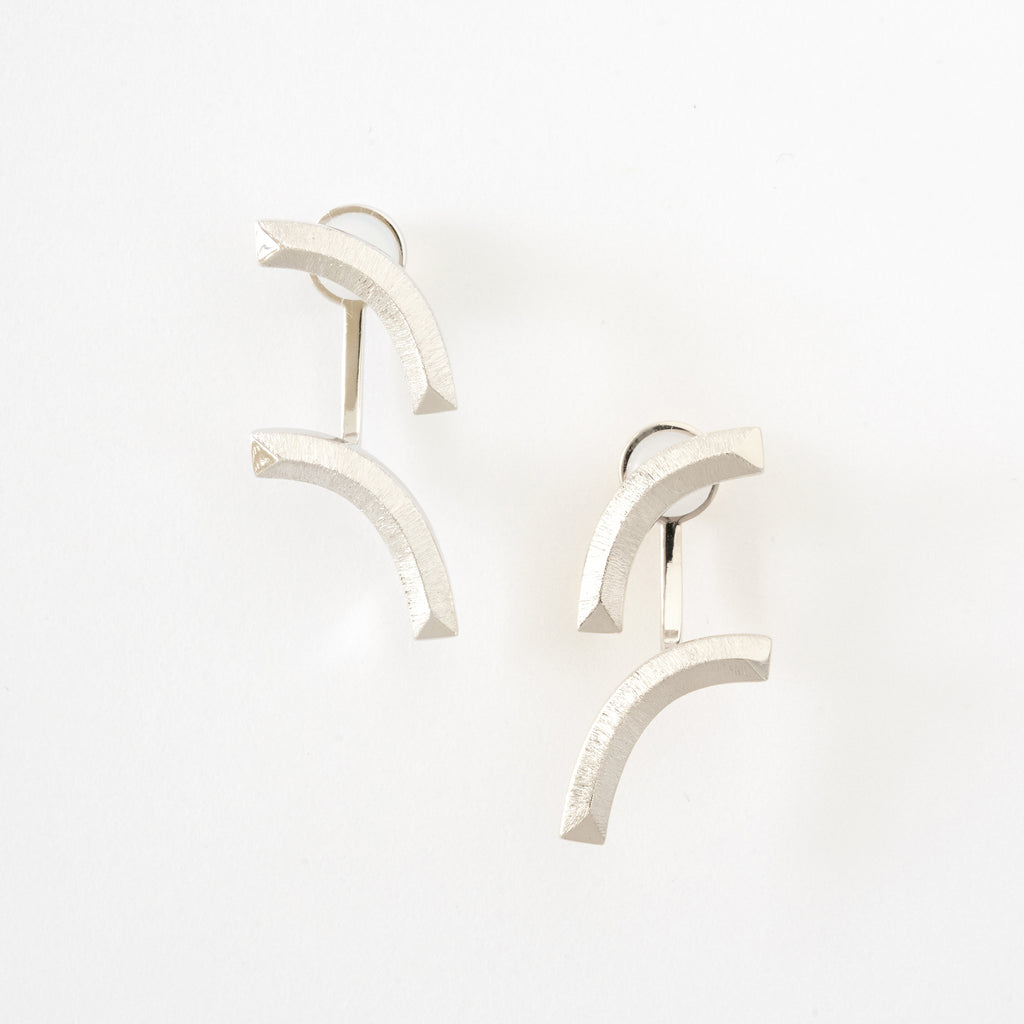 Lg03_ピアス & バックキャッチ シルバー　Mentosen メントセン