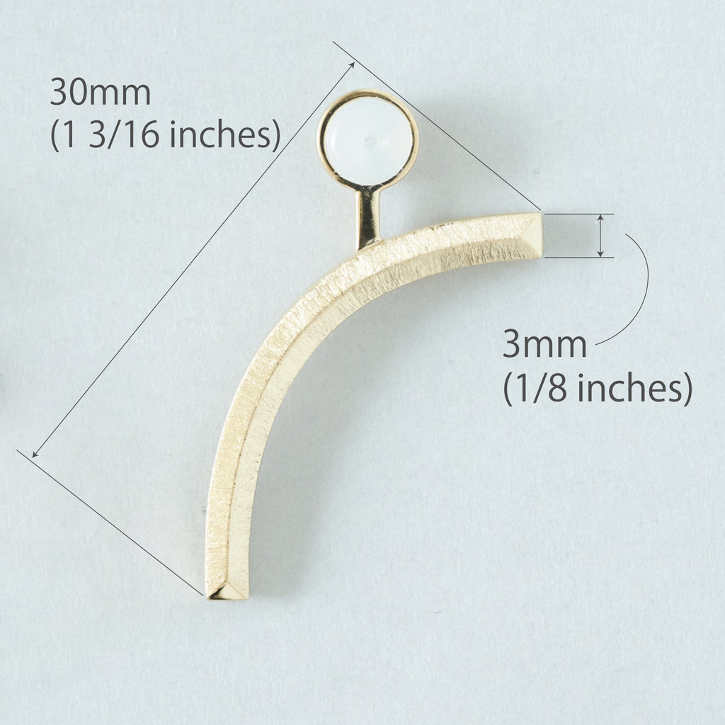 Log ログ 02 シルバー925 バックキャッチ ゴールドコーティング サイズ
