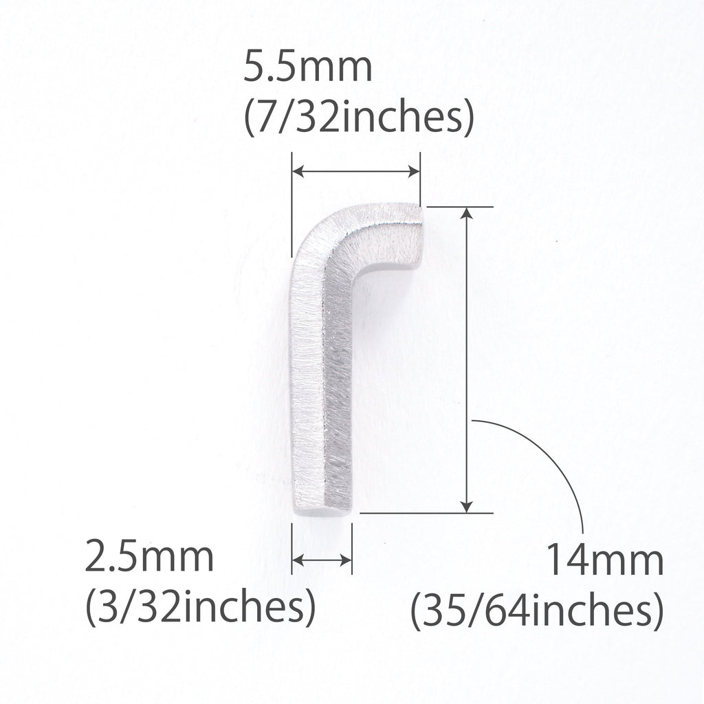 Log[ログ]03　シルバー 925 ピアス＆バックキャッチ 立体的　面白いカタチ　つや消し　MENTOSEN めんとせん　メントセン