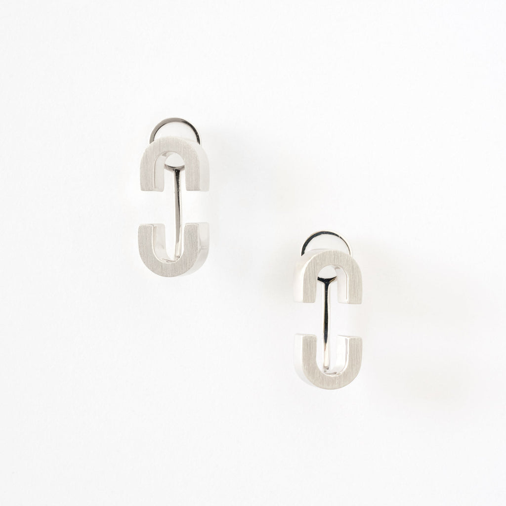 Lg04_ピアス & バックキャッチ シルバー　Mentosen メントセン