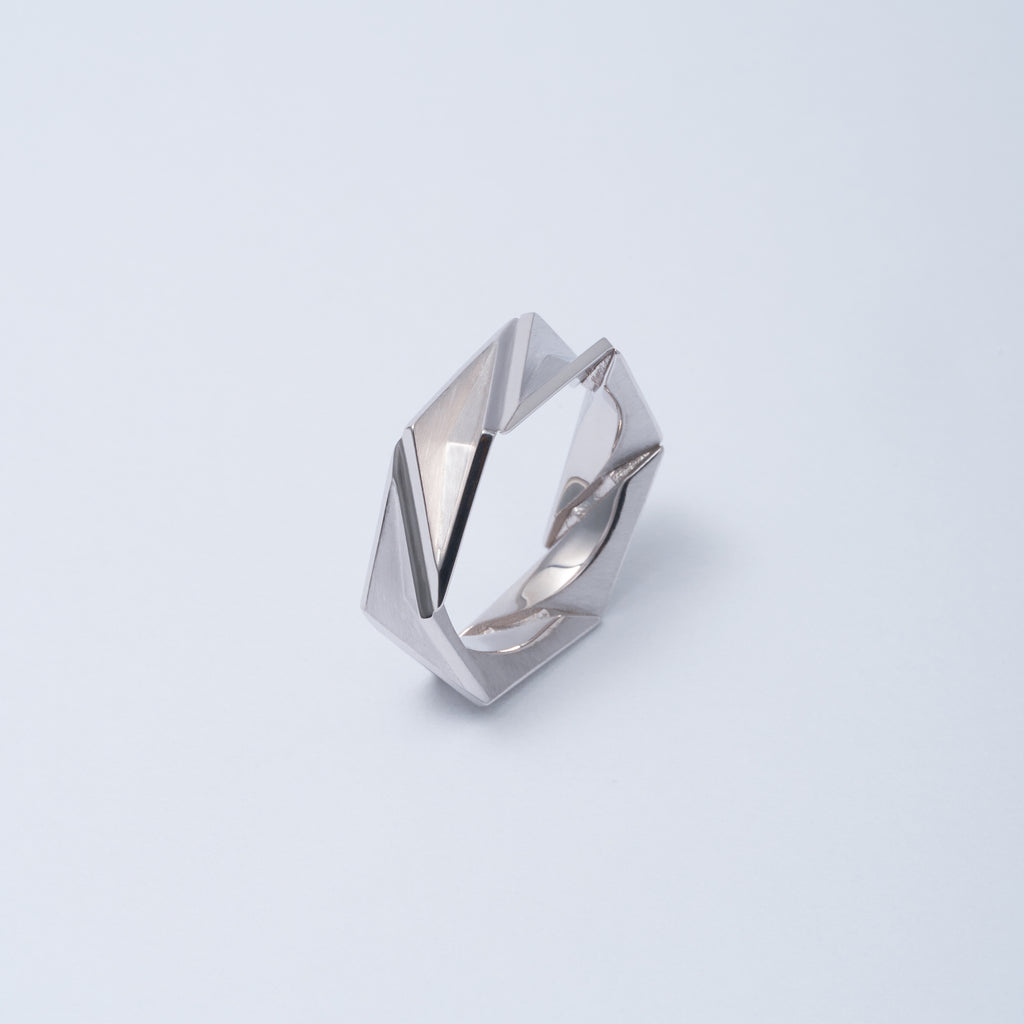 Sankaku[さんかく]-plain リング Silver925 MENTOSEN メントセン