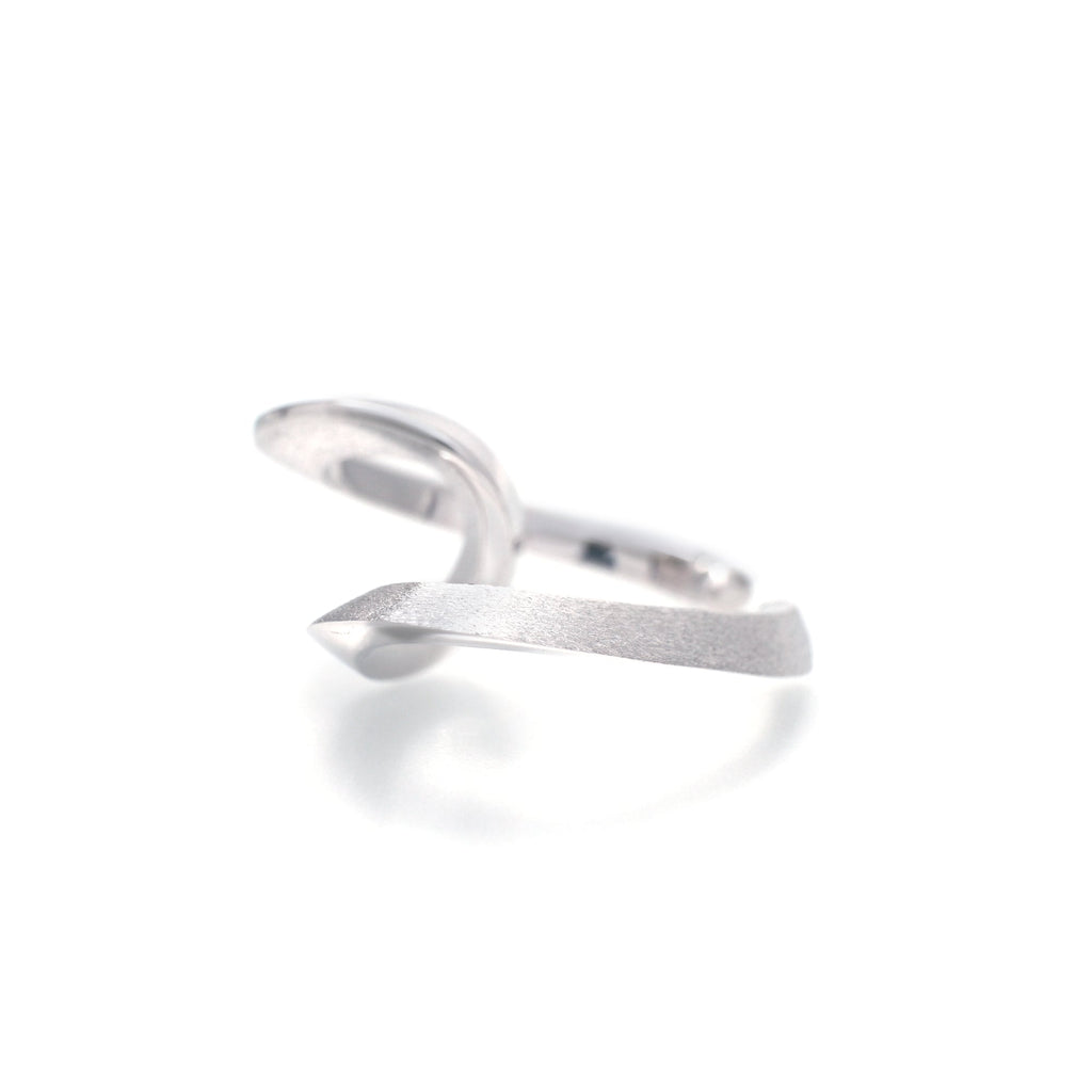 Crun クルン シルバー925 イヤーカフ  ロジウムコーティング