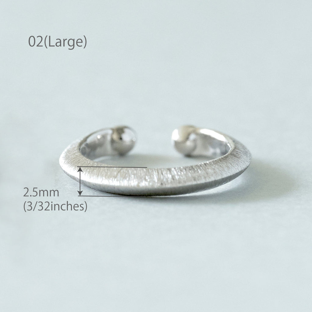 Kakeru-M シルバー925 イヤーカフ ラージ　サイズ
