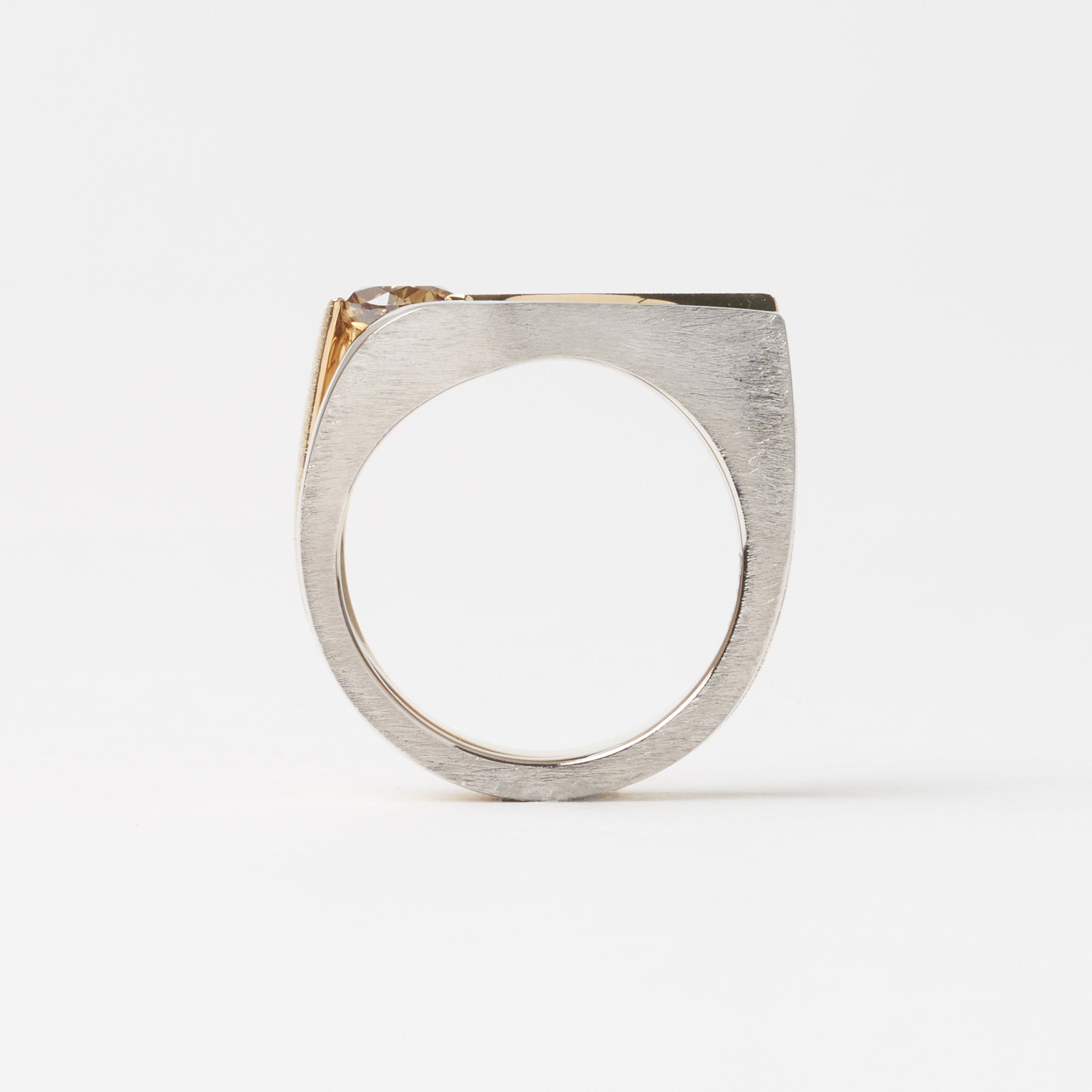 Noru [ノル] Pt950/K18 Ring/Sterling Silver 925 – MENTOSEN