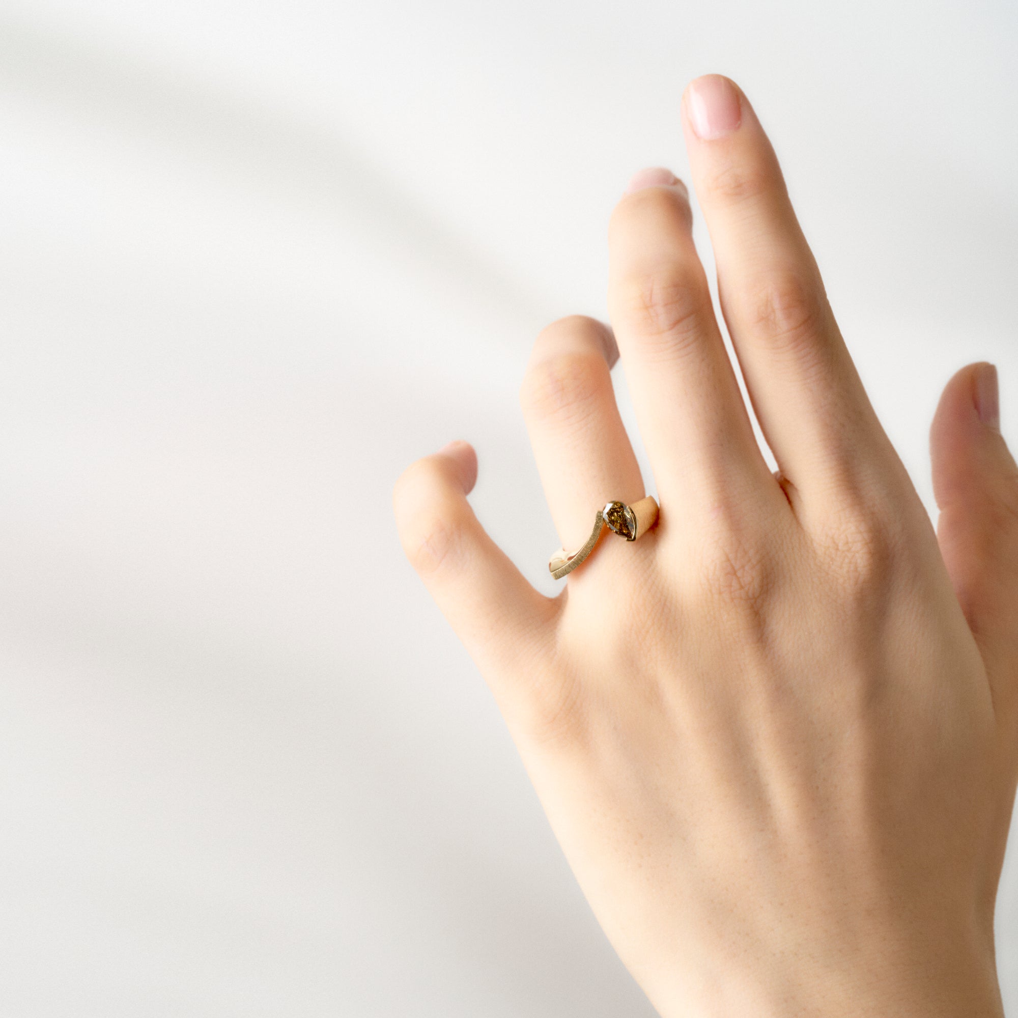 その他ブランド / noguchiBIJOUX/クローバー/BROWN DIAMOND/リング/--/7号/GLD/レディース noru_ring_240715ms0185_2000x20