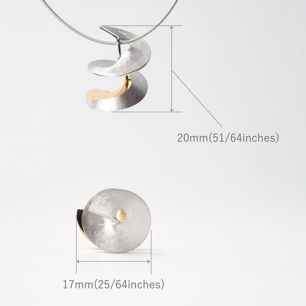GuruGuru[グルグル]　シルバー925 ペンダント サイズ