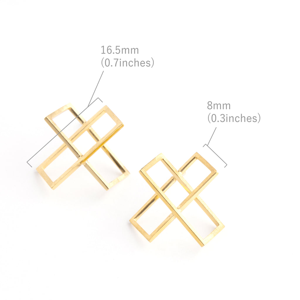 Surface[めんとせん] シルバー925　ピアス　